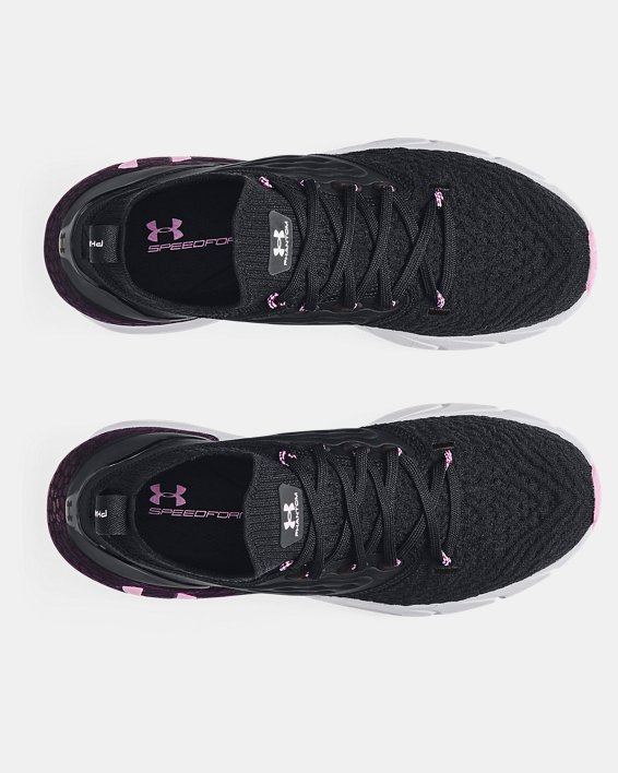 Women's UA HOVR™ Phantom 2 Running Shoes, Black, pdpMainDesktop image number 2